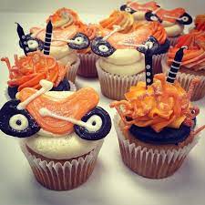 Motorcycle Cupcakes By Isparkle Cupcakes Cupcake Cakes Baking Cupcakes Cake Decorating