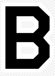 The image is png format with a clean transparent background. Boston Bruins Logo Black And White Boston Bruins Free Transparent Png Clipart Images Download