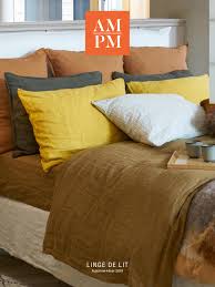 Tete de lit am pm. E Catalogue Linge De Lit By Issuu Ampm Issuu