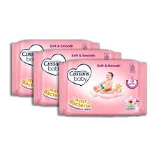 CB WIPES SOFT N SMOOTH TRIPACK