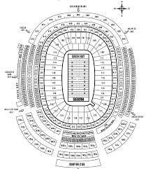 32 Prototypal Lambeau Field Seating Chart Section 115