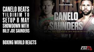 Three 168 lb belts on the line here, canelo's wbc and wba, saunders' wbo. Download Watch Canelo Alvarez Vs Yildirim With The Fight Is Right Plus Canelo Vs Billy Joe Saunder Daily Movies Hub