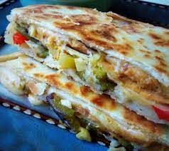 Sincronizadas Double Stacked Quesadillas Hispanic Kitchen Recipes Quesadilla Mexican Food Recipes
