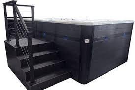 To incorporate the premium features found in our luxury hot tubs while working to keep prices affordable to those. Hot Tub Swim Spa Steps Pdc Spas Hot Tub Swim Spa Hot Tub Steps Swim Spa Steps