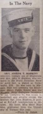 Tait Hopkins, WW2 Veteran, Canadian Navy