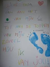 Knutselen Met Peutertjes Thema Vaderdag Liefdesbrief Voor Papa Vaderdag Vaderdag Knutselen Baby Vaderdag Knutselen