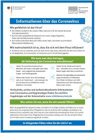 Auch hier regeln die länder selbst, wie sie vorgehen. Informationen Zum Neuartigen Coronavirus Ministerium Fur Soziales Gesundheit Integration Und Verbraucherschutz