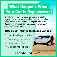 Heres What Happens When Your Car Is Repossessed - And Your Options