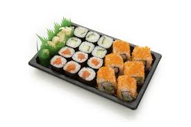 Sushi is generally made with either nori(seaweed sheets), rice and can be filled with any desire ingredients inside the roll. 01 California Roll Maki Mix Planet Sushi