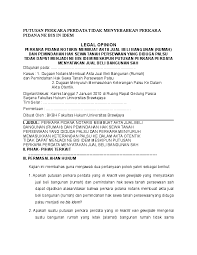 Check spelling or type a new query. Putusan Perkara Perdata Tidak Menyebabkan Perkara Pidana Ne Bis In Idem Legal Opinion Hans Tindan Academia Edu