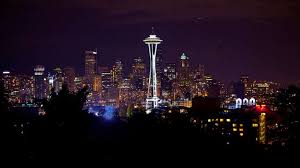 Seattle cityscape & Space Needle | Cityscape, Space needle, Seattle