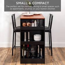 Table and chair sets are matched in color and style for a coordinated look. How To Select A Tall Kitchen Table That Perfectly Completes Your Home