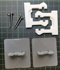 1 screwed clip kit for cooke & lewis