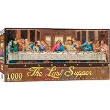 Maybe you would like to learn more about one of these? Masterpieces 71372 Last Supper 1000 Pieces Panoramic Jigsaw Puzzle Buy Online In Angola At Angola Desertcart Com Productid 53471977
