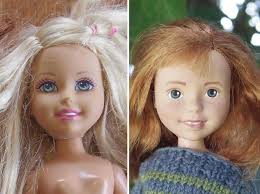 Australian Mom Turns Bratz Dolls Into Regular Girls By Removing Their Unrealistic Makeup Tree Change Dolls Red Hair Doll Bratz Doll