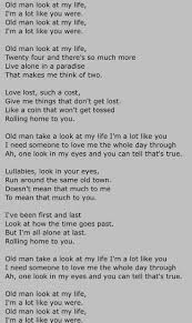 Neil Young Old Man Documentaries Neil Young Young Old Lyrics To Live By