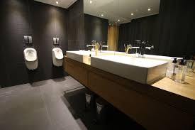 These bathrooms are meant to serve a large number of people in a given instance. Office Restroom Interior Design By Inhouse Brand Architects Union Jpg 1 200 800 Pixels Commercial Bathroom Designs Office Bathroom Design Best Bathroom Designs