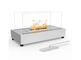 Maybe you would like to learn more about one of these? Moda Flame Vigo Ventless Indoor Outdoor Fire Pit Tabletop Portable Fire Bowl Pot Bio Ethanol Fireplace In Stainless Steel Realistic Clean Burning Like Gel Fireplaces Or Propane Firepits Newegg Com