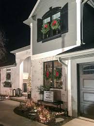 The farmhouse design is not only centered on the interior, but the farmhouse exterior ideas should be part of it as well. The Best Modern Farmhouse Exterior Paint Colors Repurpose Life Painted Brick House House Exterior House Paint Exterior