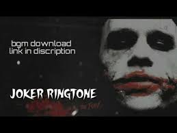 Joker Ringtone Full Attitude Whatsapp Status Youtube Ringtone Download Music Labels Music Download