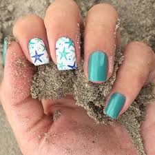 Born Pretty Ocean Starfish Nail Art Water Sticker Nail Design Review From Bornprettystore Com Cust Beach Nail Art Designs Beach Nail Designs Beach Themed Nails