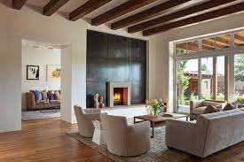 As we already wrote, the interior is perhaps the strongest point of this model. Old Santa Fe Trail Rustic Contemporary Woods Design Builders