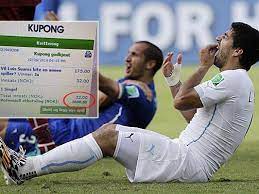 Gestern biss suárez, der stürmer aus uruguay, seinem italienischen gegenspieler wenn wm ist, reden plötzlich alle über den ball. Norweger Kassiert Mit Irrer Wette Auf Suarez Biss Ab Fussball Wm Vienna Vol At