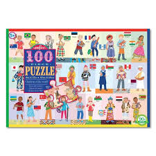 100 steine sortiert im polybeutel; Children Of The World Alphabet 100 Pc Puzzle Educational Toys Planet