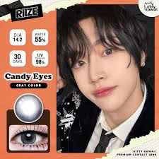 ✨👁️ຄອນແທັກເລນ👁️✨ ເລນນ້ອຍ✨ 🎀ຊື່ລາຍ: candy gray 🎀ສີ: ເທົາ 🎀ຍີ່ຫໍ້:  kittykawaii 🎀effect : 15 🎀Dia : 14.2 🎀ຄ່າອົມນໍ້າ 55% ຄ່າອົມນໍ້າສູງ, ,  ເລນນິ້ມພິເສດ, ກັນແສງ ...