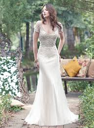 Maggie Sottero Wedding Dresses Short Sleeve Wedding Dress Maggie Sottero Wedding Dresses Vintage Inspired Wedding Dresses