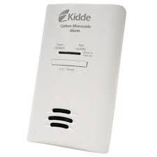 They include a small container full of gas at a high co concentration, usually up to 1000 ppm, and a plastic housing that you put around the detector for the test. Kidde Carbon Monoxide Detector Gas Alarm Digital Alarm Plug In With Back Up New