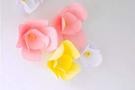 Perfect for kids who tend to be rough with their paper or make a lot of mistakes. Diy Paper Flowers You Can Make The Budget Decorator