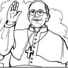 Tras serle impuesto el anillo del pescador, empieza su papado. Dibujos Colorear Papa Francisco Jugar Y Colorear