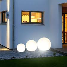 S Luce Gartenkugeln Globe 3er Set Led O 30 40 50cm Online Kaufen Beleuchtungsideen Kugelleuchten Beleuchtung Fur Zuhause