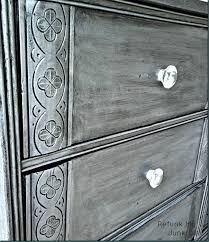 Metallic Silver Dresser Before After Refunk My Junk Painted Furniture Black Painted Furniture Silver Dresser