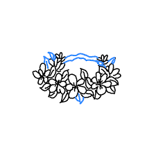 All png & cliparts images on nicepng are best quality. How To Draw A Flower Crown Step By Step Easy Drawing Guides Drawing Howtos