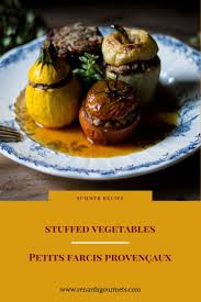 Petits Farcis Provencaux Stuffed Vegetables Petits Farcis Cuisine Provencale Idee Recette