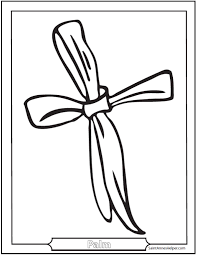 Printable palm sunday coloring page. Palm Sunday Coloring Pages Jesus On The Before Easter Clip Art Clipartix