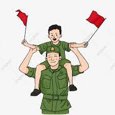 Anak pegang bendera merah putih kartun. 96 Gambar Kartun Tangan Memegang Bendera Merah Putih Cikimm Com