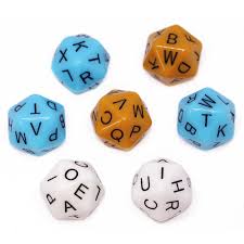 Help build letter and sound recognition skills with this set of lowercase alphabet dice. 7 Pcs Set Dice Colorful Alphabet Dice Puzzle Game Send Children 20 Sided Dice Dice Aliexpress