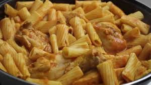 Pasta Con Pollo Riquisima Youtube