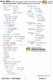 So please help us by uploading 1 new document or like us to download Final Answer Spm 2019 Add Maths Wh Teh Tuition éƒ'æ° Facebook
