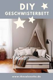 Unser Doppelbett Fur Geschwister Perfekt Fur Kinder Die Dem Familienbett Entwachsen Sind Aber Nicht Alleine Sch Kinder Zimmer Familienbett Bett Kinderzimmer