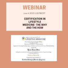 Since the american board of lifestyle medicine (ablm) has been the first institution to hold certifications, iblm's global standards have been modeled according . Lifestyle Medicine A Twitter Webinar Today At 1pm Cst Certification In Lifestylemedicine The Why How Learn About The Importance Of Lifestyle Medicine Certification In The Field From Aclifemed President Dexter