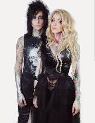 Jake Pitts Of Black Veil Brides Was Dating Inna Logvin Pitts She Was His Girlfriend He Married Her On Feb Black Veil Brides Andy Black Veil Brides Black Veil