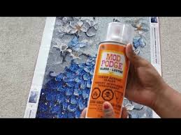 Replying To @Sophia 🕊 I Use Modpodge And I Seal It With Mod Podge Cle... |  Tiktok