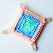 They are easy enough to be done by kids as well. God S Eye Weaving Kid S Craft For Summer Alpha Mom
