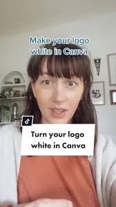How to Change a Dark Logo to White in Canva