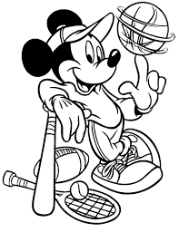 Mickey Mouse Para Colorear Hd