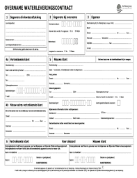 De watergroep, brussels hoofdstedelijk gewest. De Watergroep Overname Waterleveringscontract Fill Online Printable Fillable Blank Pdffiller